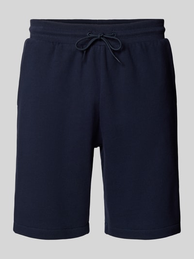 Napapijri Regular Fit Sweatshorts mit elastischem Bund Modell 'NALIS' Marine 2