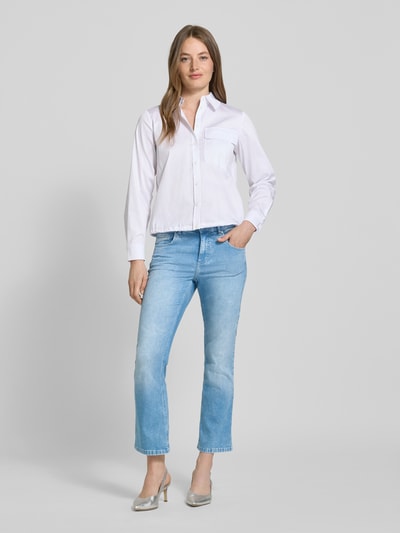 Angels Flared jeans met verkort model, model 'Leni' Lichtblauw - 1