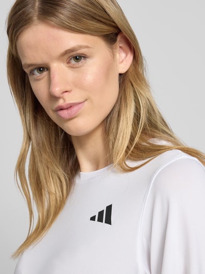adidas Sportswear T-Shirt mit Label-Print Weiss 3