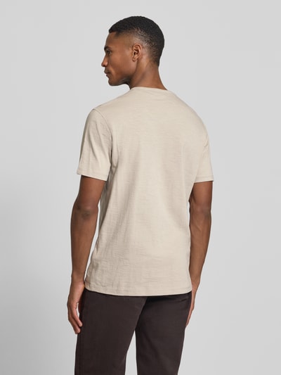 BOSS Orange Regular Fit T-Shirt aus strukturierter Baumwolle Modell 'TEGOOD' Sand 5