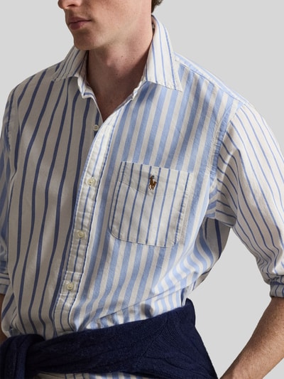 Polo Ralph Lauren Regular Fit Freizeithemd aus reiner Baumwolle Modell 'OXFROD' Ocean 3