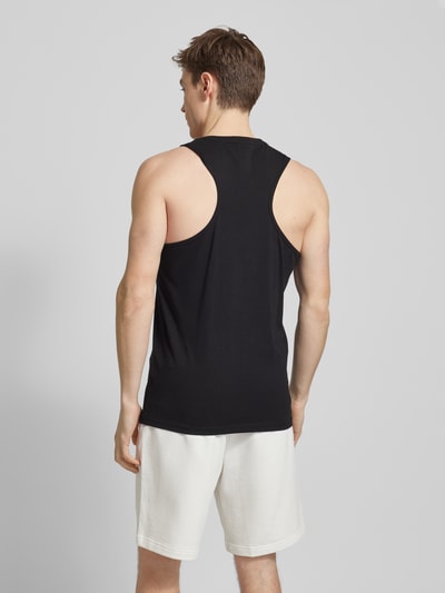 BOSS Tanktop mit Label-Print Modell 'Beach' Black 5