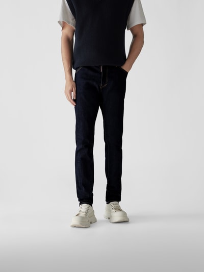 Dsquared2 Skinny Fit Jeans im 5-Pocket-Design Dunkelblau 4