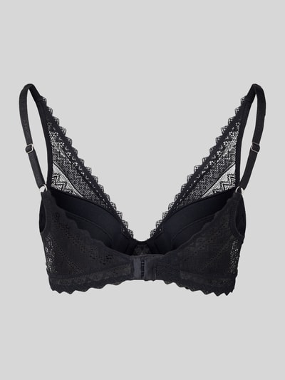 Skiny Beha met kant, model 'Initial' Zwart - 3