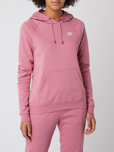 Nike Hoodie mit Logo-Stickerei Altrosa 4