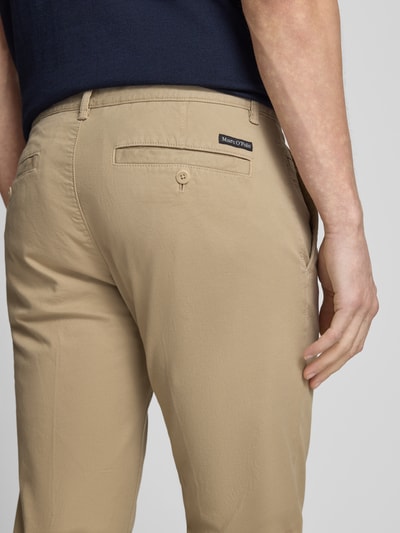 Marc O'Polo Shaped Fit Chino aus Baumwolle Beige 3