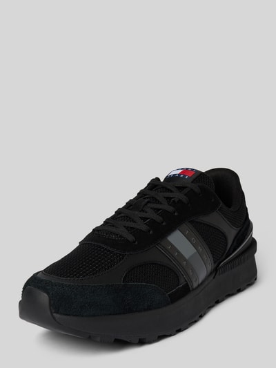 Tommy Jeans Low Top Sneaker mit rutschhemmender Sohle Black 1