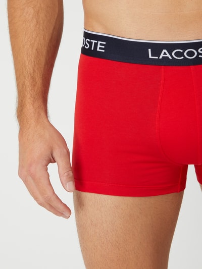 Lacoste Trunks mit Label-Details im 3er-Pack Marine 4