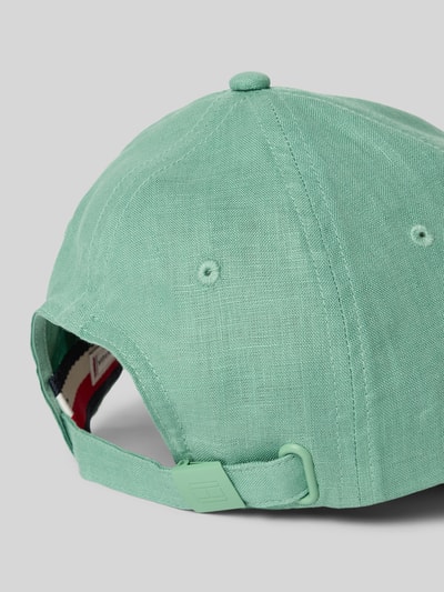 Tommy Hilfiger Basecap aus reinem Leinen Hellgruen 3