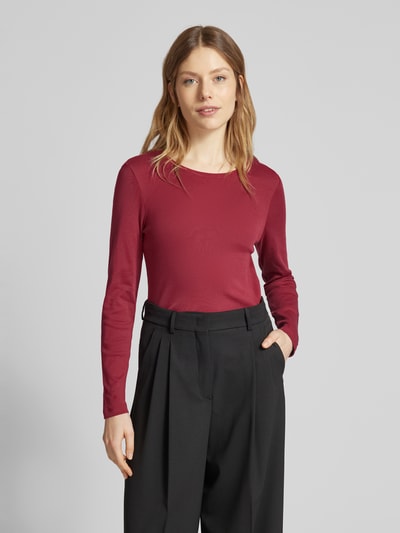 Christian Berg Woman Longsleeve mit Rundhalsausschnitt Bordeaux 4