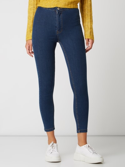 Review Jegging met stretch  Donkerblauw - 4