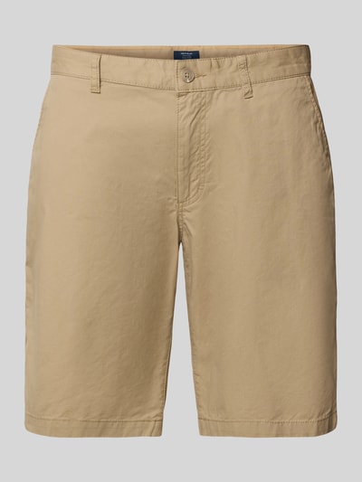 MCNEAL Slim Fit Bermudas mit Eingrifftaschen Beige 2