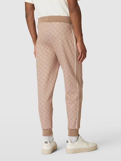 JOOP! Collection Sweatpants met contraststrepen, model 'Taylan' Beige - 5