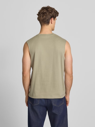 JACK & JONES T-Shirt mit Stitching Taupe 5