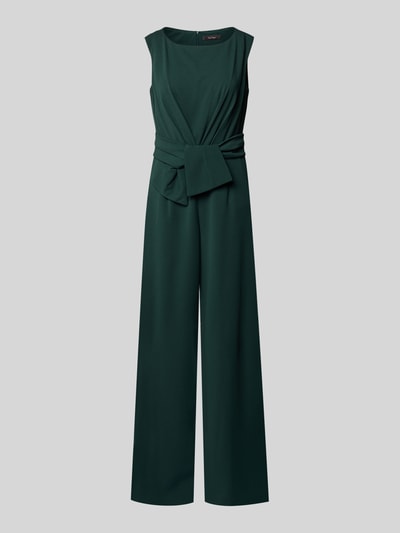 Vera Mont Jumpsuit met knoopdetail Donkergroen - 2
