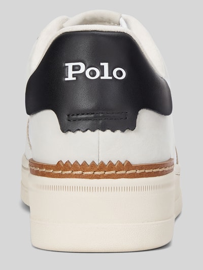 Polo Ralph Lauren sneakers van echt leer Wit - 4