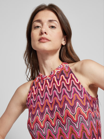 ROBE LÉGÈRE Midi-jurk met halter Rood - 3