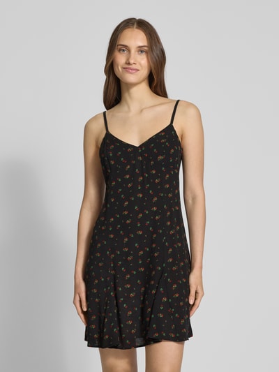 Review Minikleid mit verstellbaren Trägern Black 4