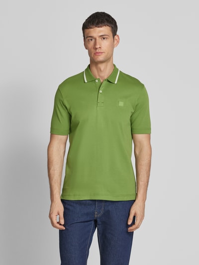 Marc O'Polo Regular Fit Poloshirt aus reiner Baumwolle Gruen 4