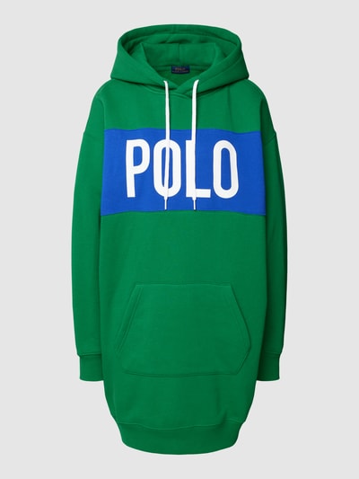 Polo Ralph Lauren Oversized Hoodie mit Label-Print Gruen 2