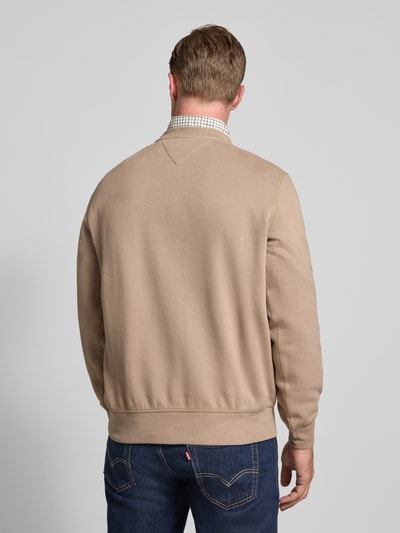 Tommy Hilfiger Regular fit sweatshirt van katoenmix Kaki - 5