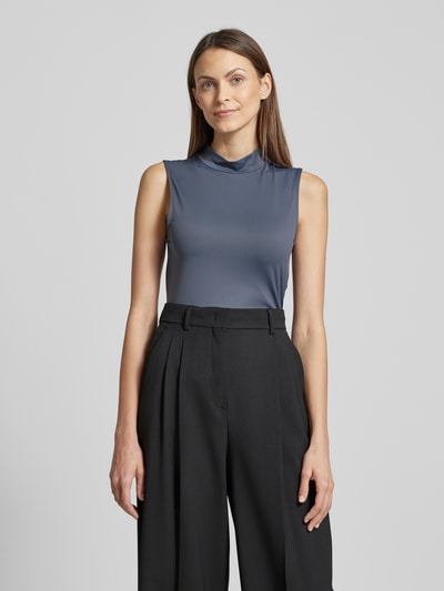 Christian Berg Woman Top mit Turtleneck Dunkelgrau 4