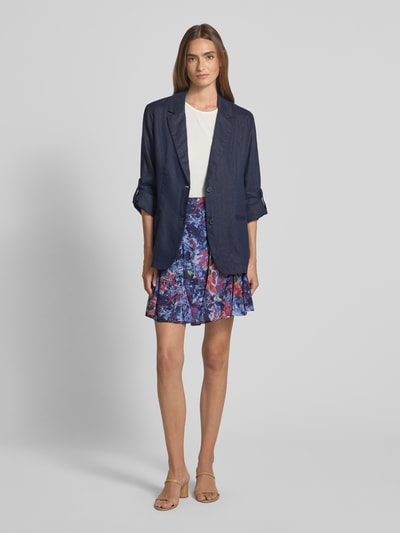 Lauren Ralph Lauren Minirock in A-Linie Modell 'SHASLEY' Bleu Melange 1