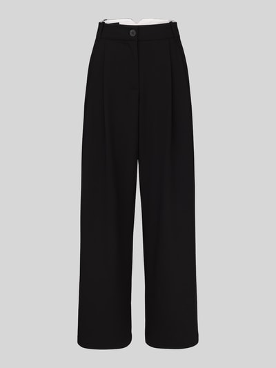 VERO MODA Weite Hose mit Viskose-Anteil Modell 'STELLA' Black 2