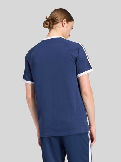 adidas Originals Regular Fit T-Shirt aus reiner Baumwolle Marine 5