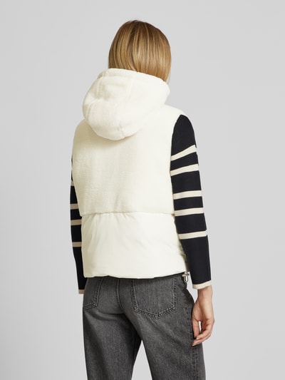 OPUS Gilet met teddybont, model 'Windus' Offwhite - 5