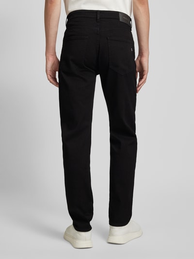 BOSS Regular fit jeans in 5-pocketmodel, model 'Re.Maine' Zwart - 5