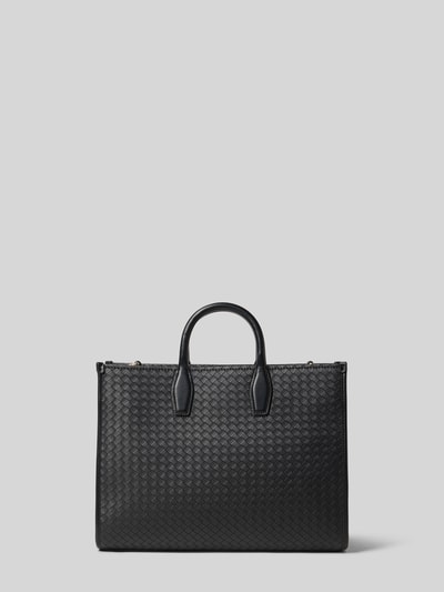 BOSS Henkeltasche mit Label-Applikation Modell 'SANDY TOTE SQ' Black 4