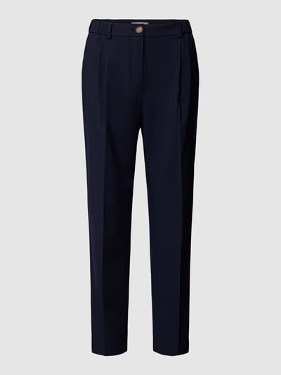 Jake*s Collection Stoffen broek met viscose Marineblauw - 2