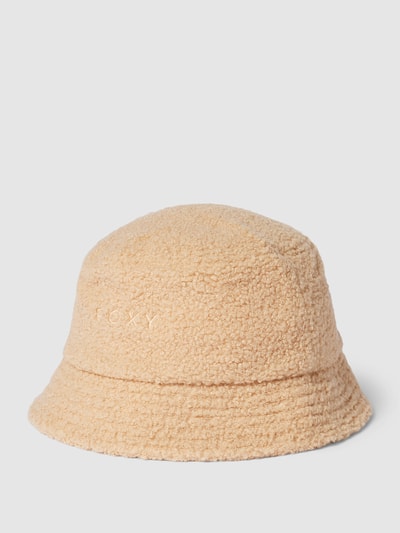 Roxy Bucket Hat aus Teddyfell Ecru 1