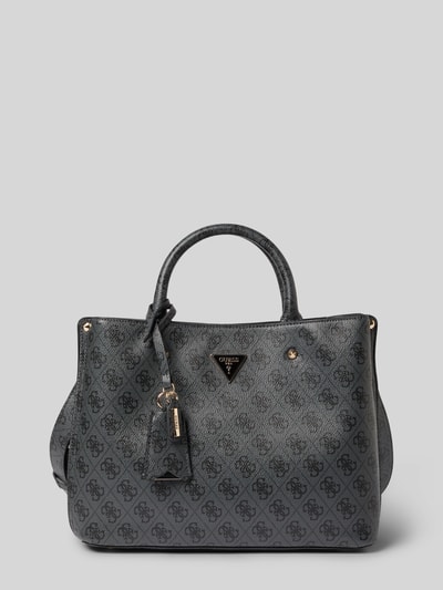 Guess Handtas met hengsel, model 'MERIDIAN GIRLFRIEND SATCH' Grafiet - 2