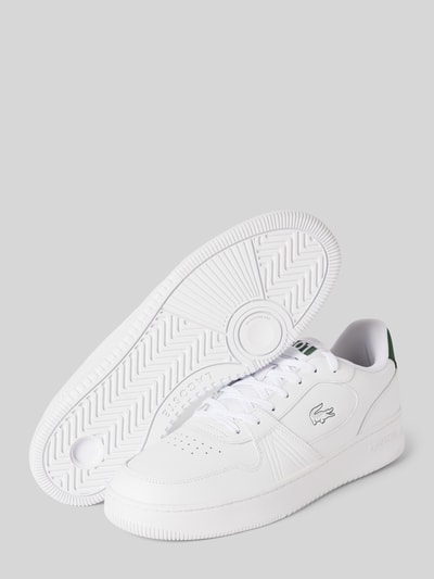 Lacoste Sneakers met logoprint, model 'L001' Wit - 3