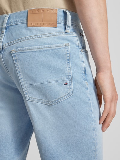 Tommy Hilfiger Jeansshorts mit 5-Pocket-Design Hellblau Melange 3