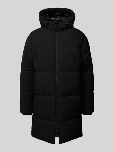 Jack & Jones Steppmantel mit Kapuze Modell 'VESTERBRO' Black 2