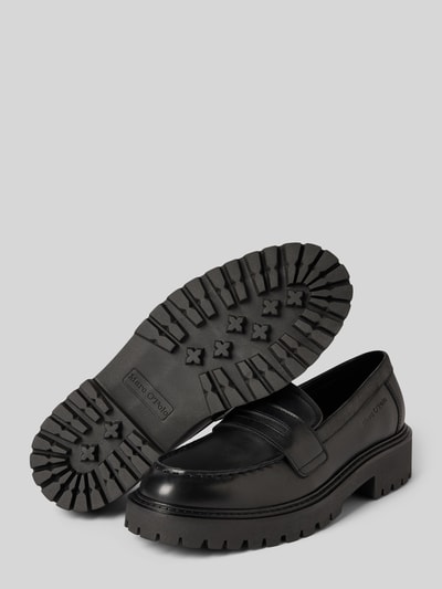 Marc O'Polo Loafers mit Label-Prägung Modell 'PHIA' Black 4