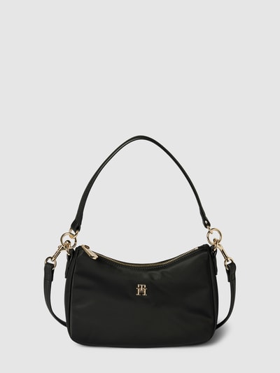 Tommy Hilfiger Handtasche mit Label-Applikation Modell 'POPPY' Black 1