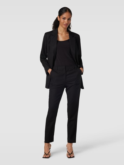 BOSS Black Women Blazer met opgestikte steekzakken, model 'Jakura' Zwart - 1