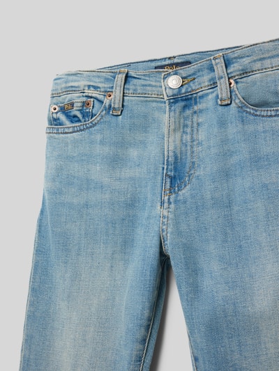 Polo Ralph Lauren Teens Slim Fit Jeans mit Label-Detail Modell 'SULLIVAN' Blau 2