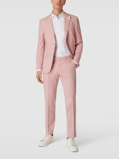 Baldessarini Pantalon met fijn motief Rosé - 1