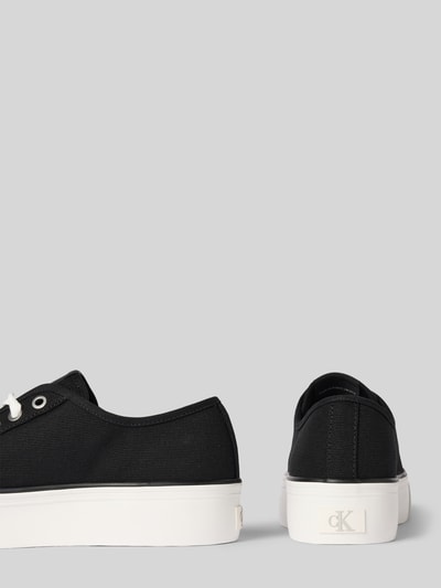 Calvin Klein Jeans Sneakers met structuurmotief, model 'VULC FLATFORM' Zwart - 2