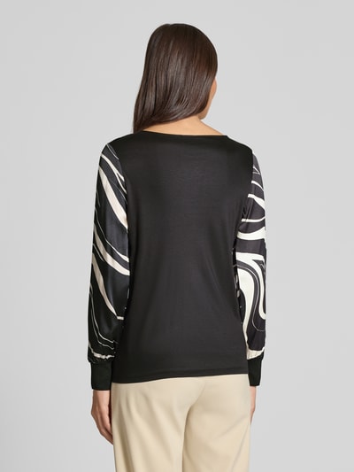 s.Oliver BLACK LABEL Relaxed Fit Bluse aus reiner Viskose Black 5