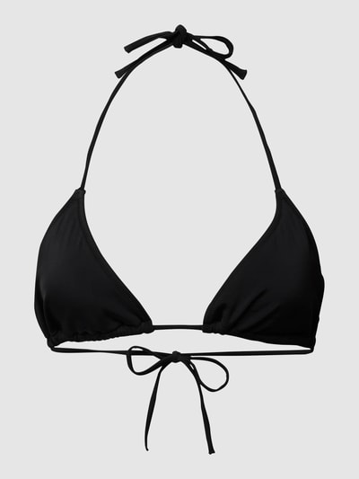 Jake*s Casual Bikini-Oberteil mit Schnürung Black 2