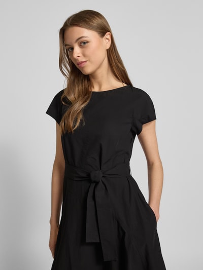 Weekend Max Mara Midikleid mit Kappärmeln Modell 'MAGMA' Black 3