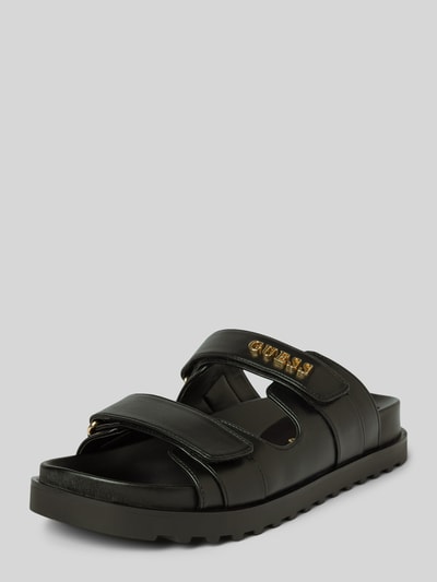 Guess Sandalen mit Label-Detail Modell 'FABULON' Black 1