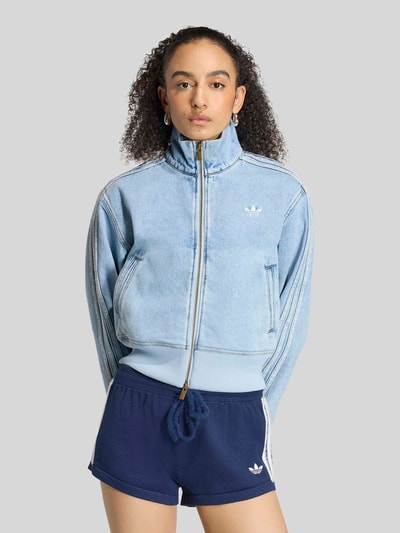 adidas Originals Regular Fit Jeansjacke aus reiner Baumwolle Jeansblau 4