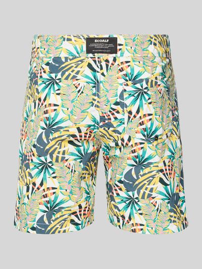 ECOALF Badehose mit elastischem Bund Modell 'BYRONALF' Oliv 3